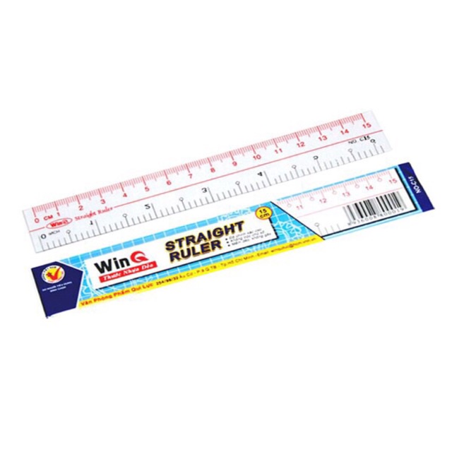 THƯỚC DẺO WINQ 15CM, 20CM