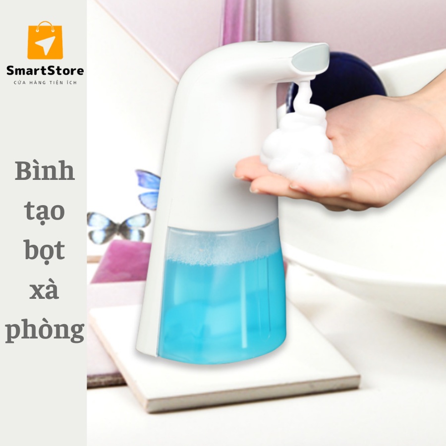 Bình tạo bọt xà phòng TB03 rửa tay tự động dùng cho nhà tắm, bồn rửa