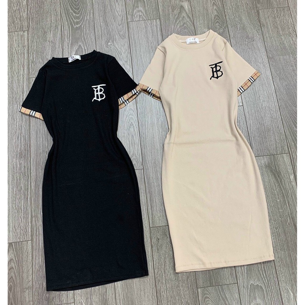 Đầm body tay ngắn thêu chữ xinh yêu, đi dự tiệc, đi chơi dạo phố, đi bar sang chảnh thời trang SANMAY-VD026 | BigBuy360 - bigbuy360.vn