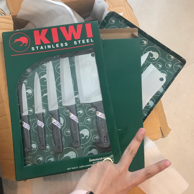 Bộ dao Thái Lan Kiwi 5 món sắc bén