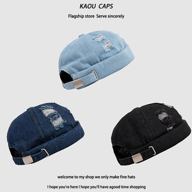 Nón Vành Denim Phong Cách Retro Thời Trang Cho Nam Và Nữ