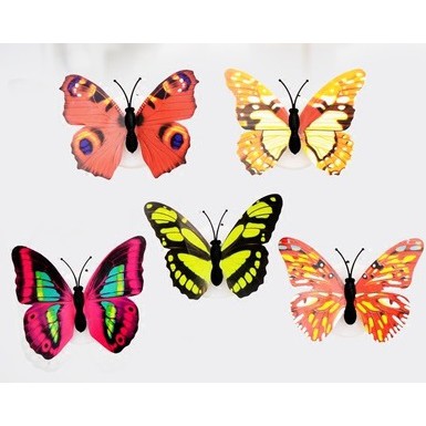 Bướm Phát Sáng Trang Trí Tường