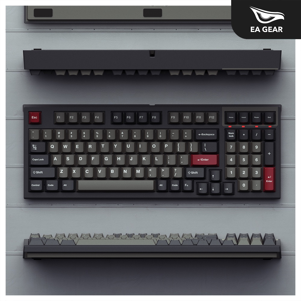 Bàn phím cơ FL-Esport FL980 CP Dolch Kailh Box Red switch - EA Gear