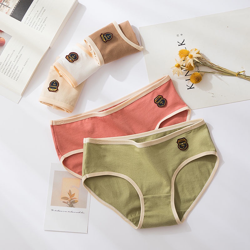Quần Lót Nữ Cotton Dễ Thương - Quần Chíp Nữ Cute Không Cộm KINGSHOP L003