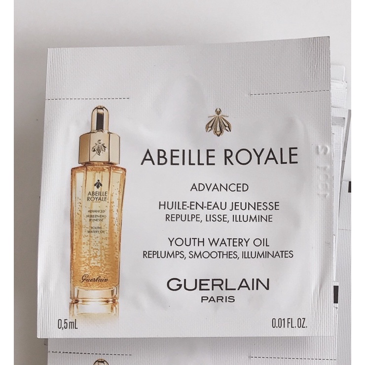 dầu dưỡng trẻ hoá da Abeille Royale Guerlain chống lão hoá, căng bóng da 0,5ml