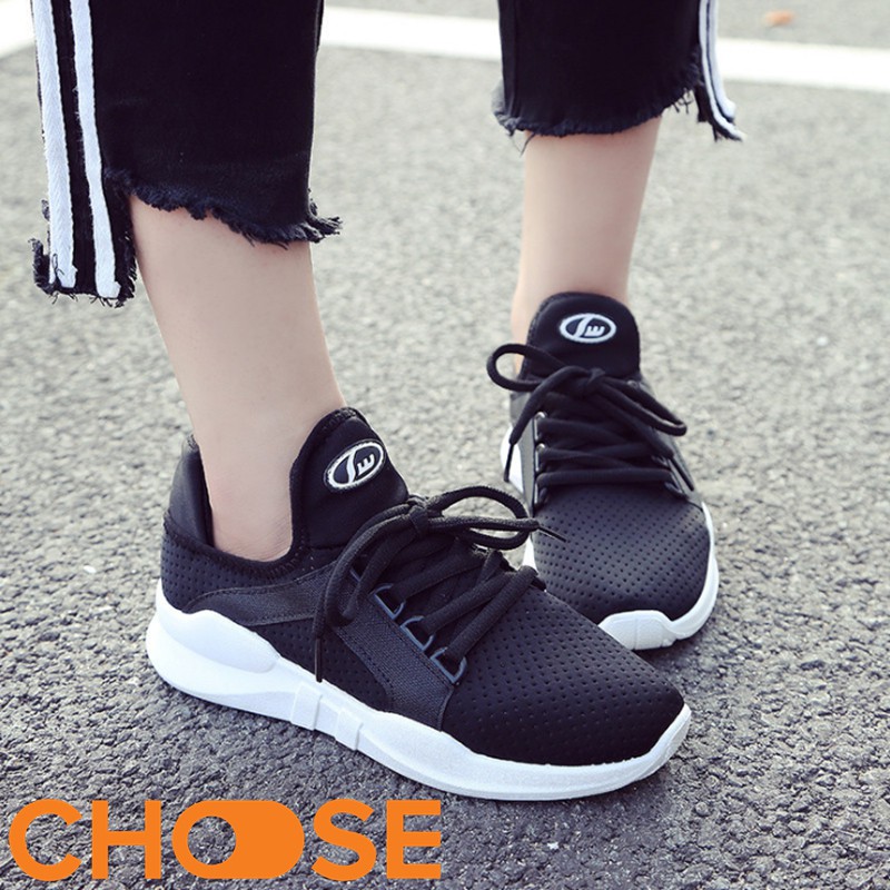 Giày Nữ Sneaker Vải Choose Cột Dây Siêu Nhẹ Tăng Chiều Cao G23K8 | BigBuy360 - bigbuy360.vn