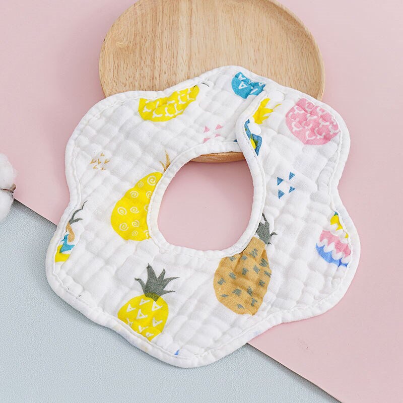 Ninikids: Yếm xô bamboo 360 độ (8 lớp), yếm xoay tròn, yếm cotton, yếm dãi, yếm ăn dặm