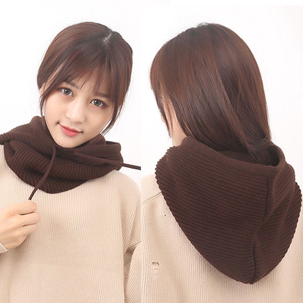 Nón len trùm đầu chắn gió giữ ấm mùa đông nhiều màu sắc