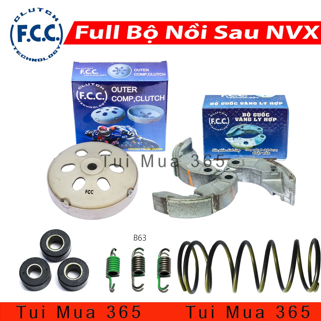 Combo Full Nồi Sau FCC Yamaha NVX