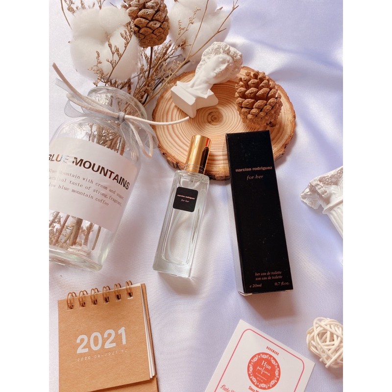 [Mã SKAMLTS7 giảm 0.1 đơn 150000] 𝐍𝐚𝐫𝐜𝐢𝐬𝐨 𝐟𝐨𝐫 𝐡𝐞𝐫 nước hoa mini 20ml