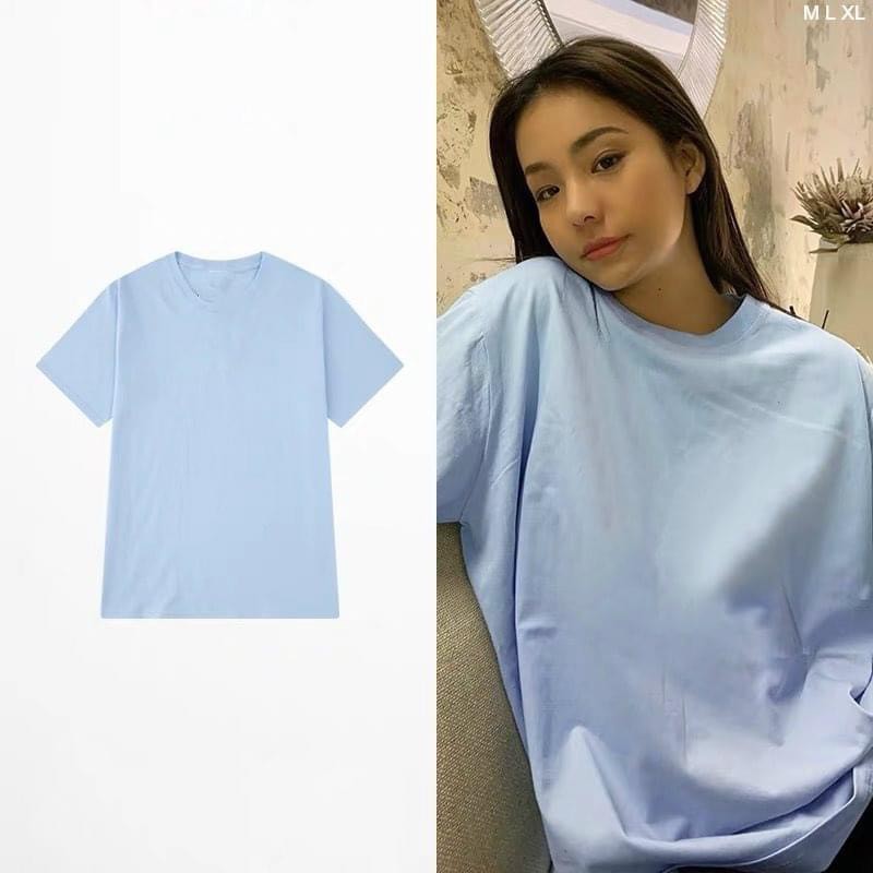 Áo thun trơn unisex, polo nam nữ tay lỡ from rộng, Áo phông trơn unisex, polo nam nữ cổ tròn đẹp, Arora AR27 | BigBuy360 - bigbuy360.vn