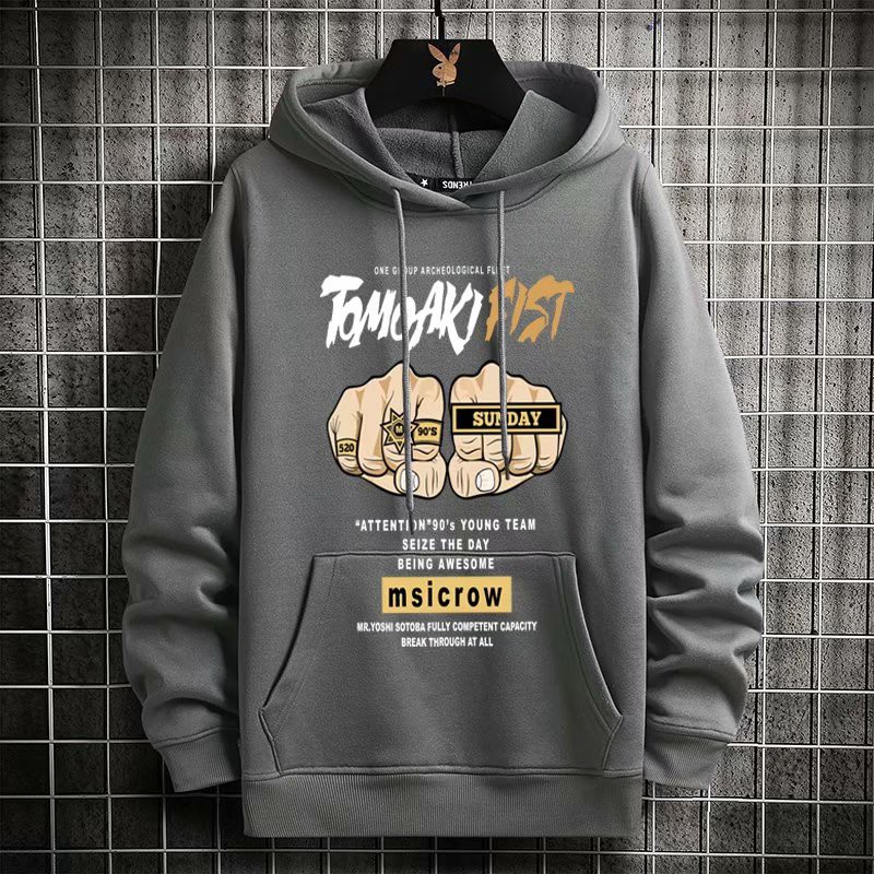 Áo Hoodie Nỉ Nam Thu Đông Họa Tiết Tay Đấm Zenkonam MEN TOP 185