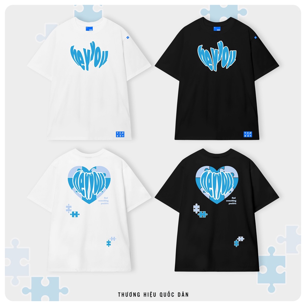 Áo thun POSITIVE HEART HEYYOU