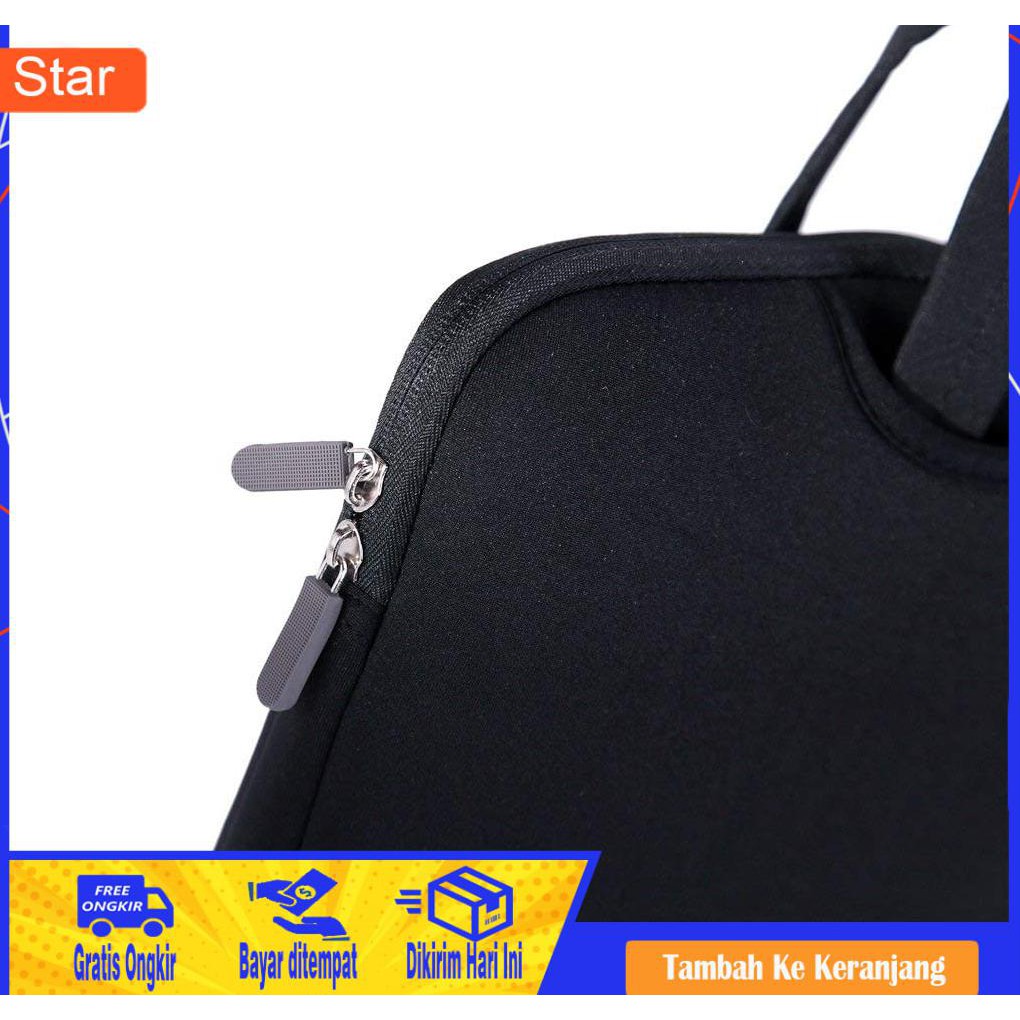 Túi Đựng Laptop Macbook 11 12 Inch Xk2343 Màu Đen Chất Liệu Cao Su Tổng Hợp