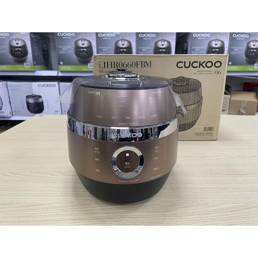 Nồi Cơm Điện Cao Tần Cuckoo CRP JHR0660FBM 1.08L