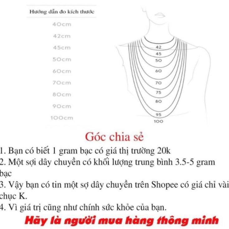 (BẠC CHUẨN)  DÂY CHUYỀN BẠC Ý 925 CHO NỮ MẶT CẦU TRÒN PHỤ KIỆN TRANG SỨC CAO CẤP NO.93 VÒNG CỔ NỮ ĐẸP