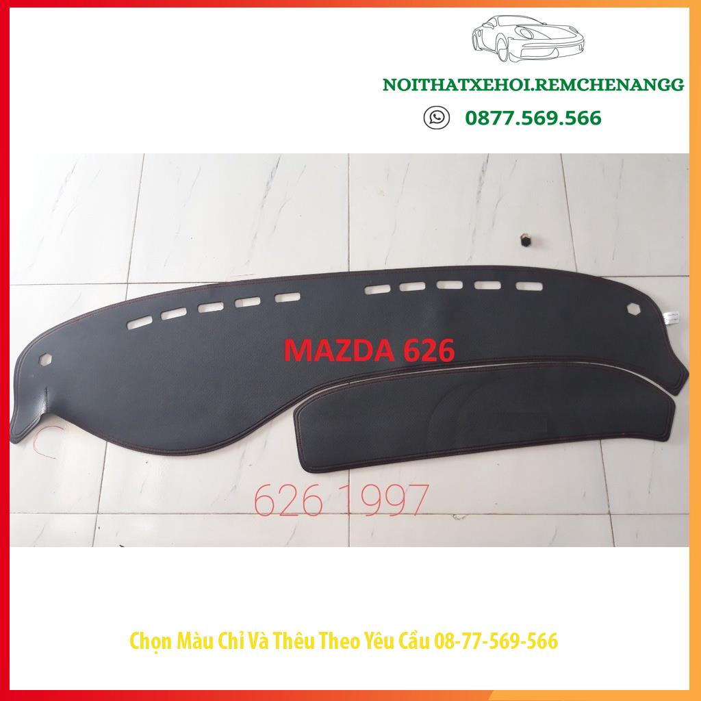 THAM TAPLO MAZDA 323 MAZDA 626 CX5 VÀ XE PREMACY DA VÂN GỖ DA CARBON NHUNG LÔNG CỪU 3 LỚP CÓ CHỐNG TRƯỢT THẢM PHỦ LÓ