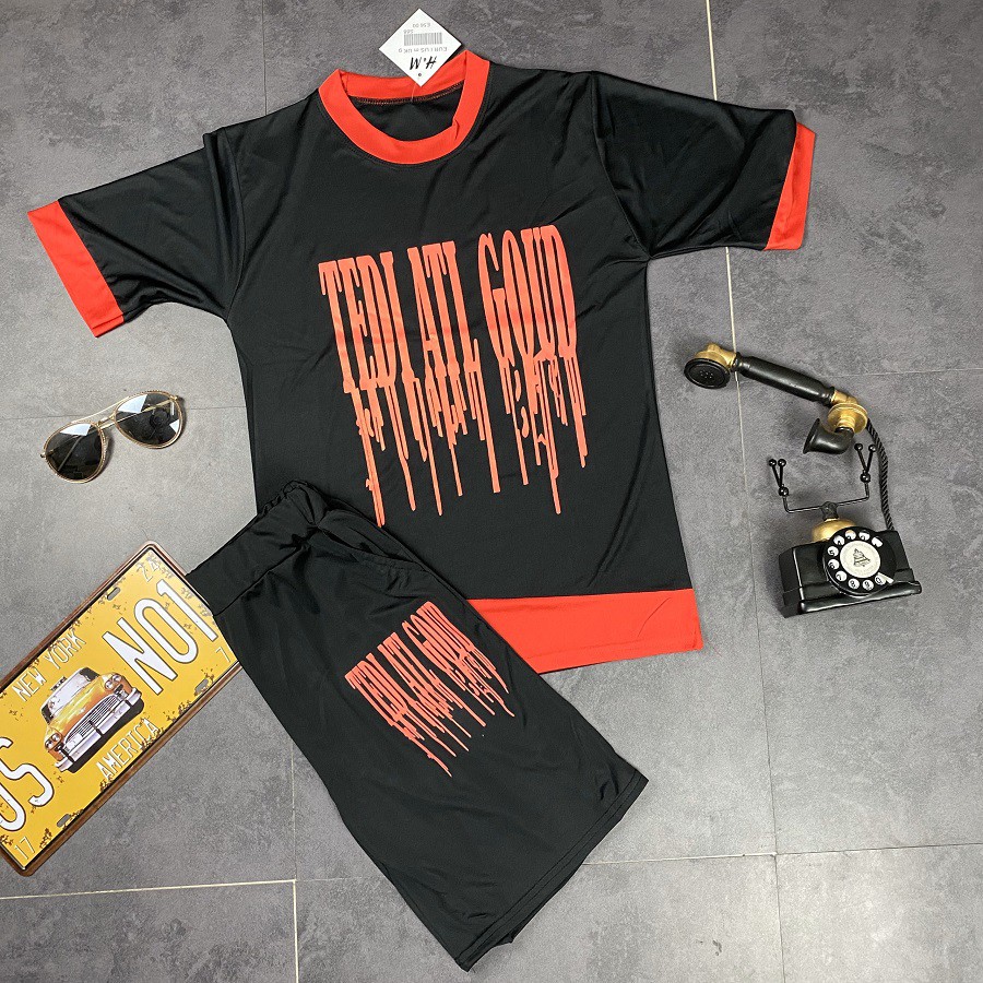 XẢ HÀNG Bộ Hè Nam, Bộ Thun Nam cộc Tay In Logo Chất Liệu Thun Lạnh Mềm Mịn - BN40 - Full Size | BigBuy360 - bigbuy360.vn