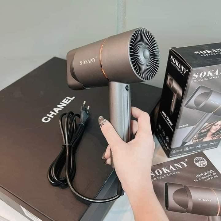 Máy sấy tóc SOKANY chính hãng siêu tiện lợi sấy mạnh nhanh khô không bị sơ tóc