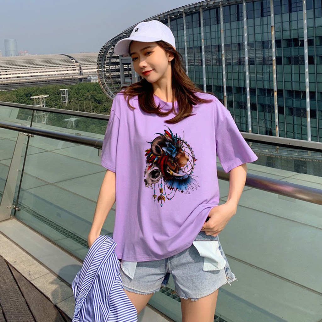 Áo Thun Tay Lỡ In Nhiệt Bộ Lạc form Unisex nam nữ phong cách Ulzzang  ATIN30 -  Áo Phông Nam Nữ Unisex chất Cotton | BigBuy360 - bigbuy360.vn