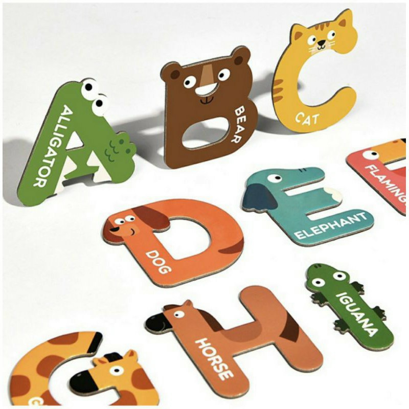 Bộ chữ cái và Bộ chữ số nam châm Mideer Letter Magnets Number Magnets