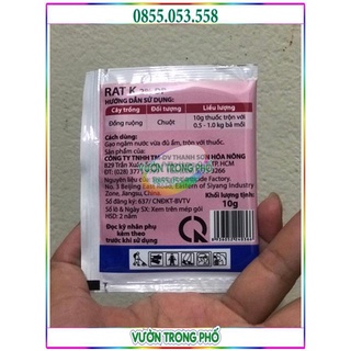 [Giá hủy diệt] 20 gói thuốc chuột Rat K 2%DP