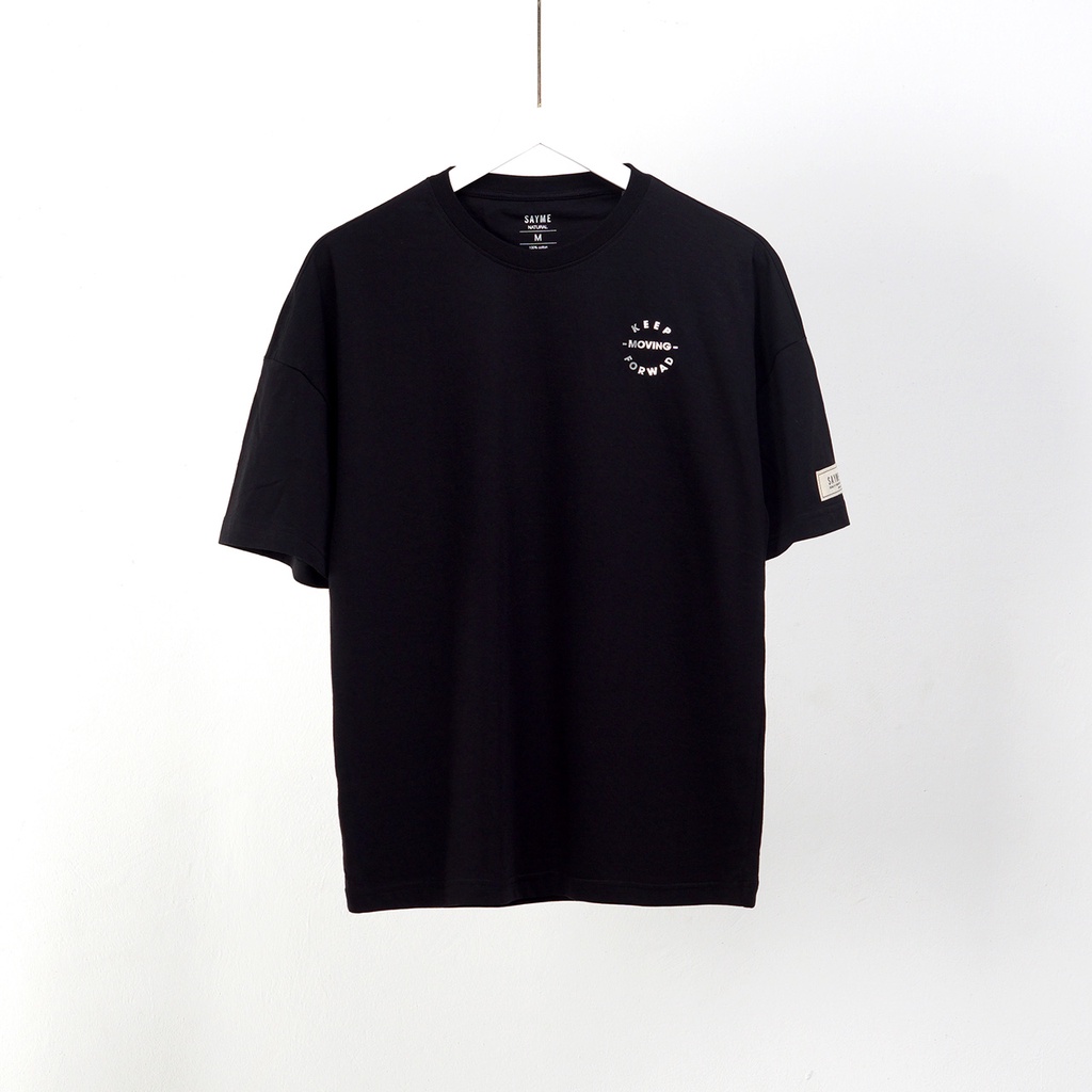 Áo phông nam SAYME freestyte cộc tay cổ tròn vải cotton thoáng mát thấm hút mồ hôi MBTS0027