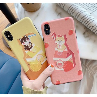 Ốp lưng Iphone Shiba cực cute [ Chất Mặt Lụa Lạ Mắt Cực Yêu ]