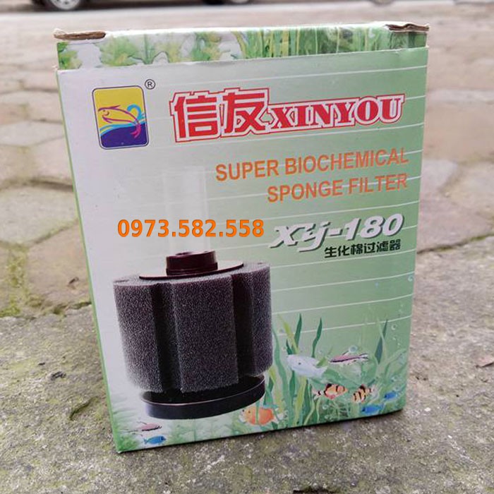 Lọc vi sinh bể cá hồ cá mini XY 180, XY 280, XY 380