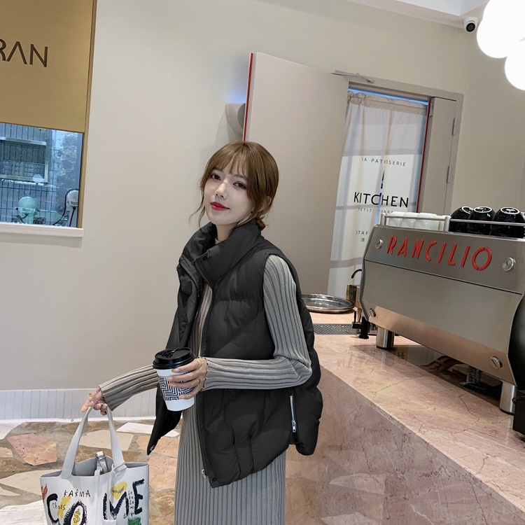 Áo phao gile nữ hàng Quảng Châu 2 khóa sườn thời trang - GUEM Clothes | BigBuy360 - bigbuy360.vn