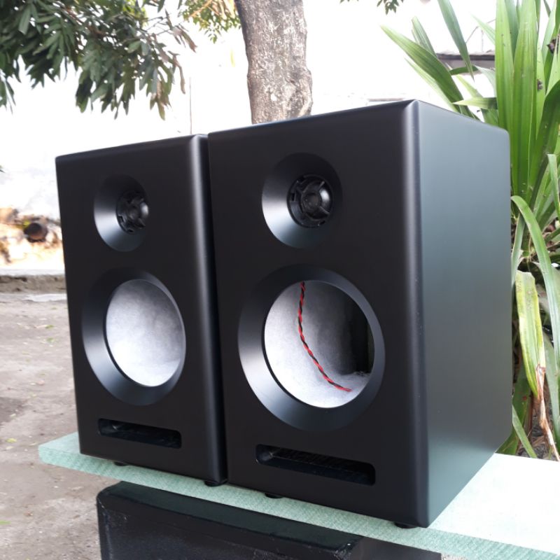 Vỏ Thùng loa bookshelf bass 12, tép 5cm (cặp)