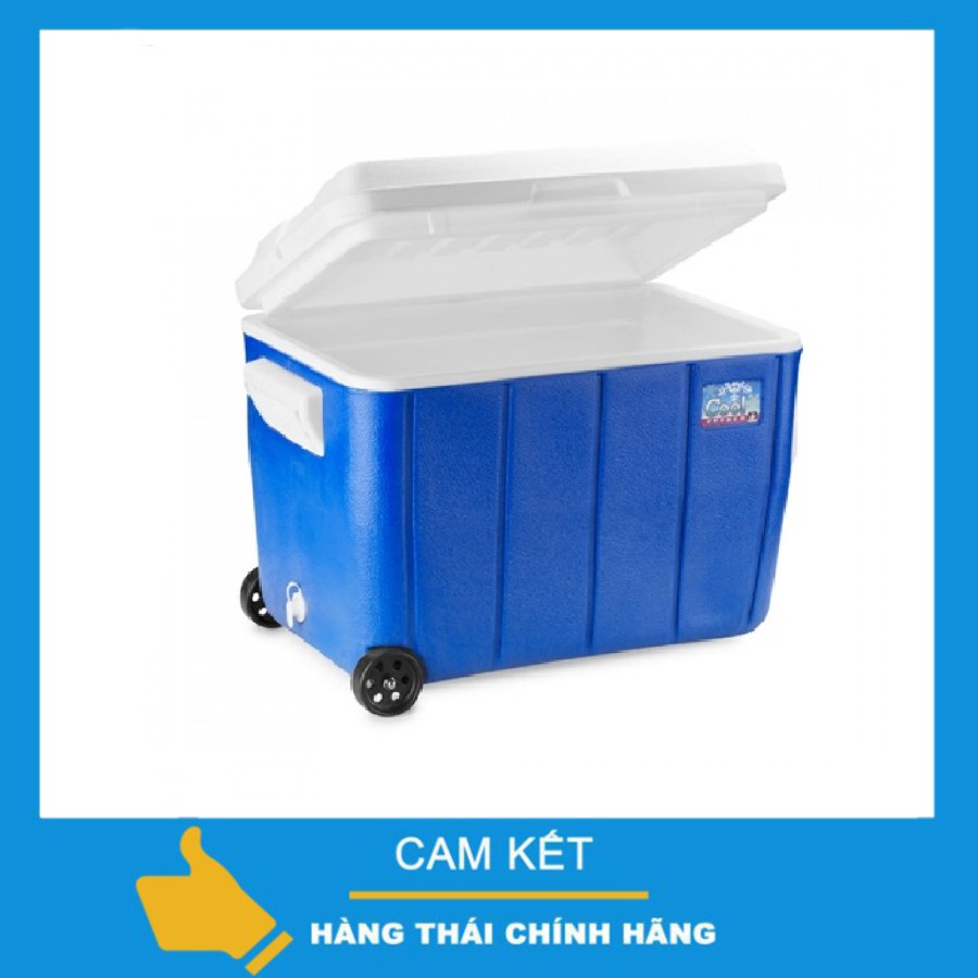 Thùng Đá Vuông 40 Lít Có Bánh Xe Happy Ware Cao Cấp Thái Lan