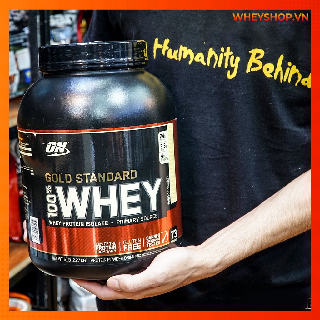 Sữa dinh dưỡng tăng cơ Whey Gold Standard 5Lbs