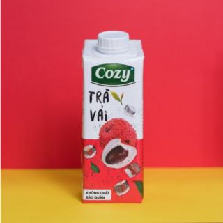 Thùng 24 hộp trà vải cozy 225ml