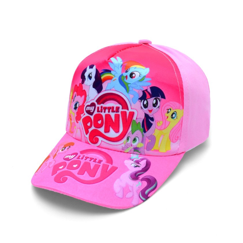 Mũ lưỡi trai in họa tiết ngựa POny xinh xắn cho các bé
