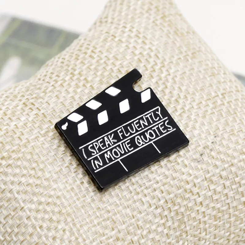 Pin cài áo bảng đạo diễn clapboard - GC032