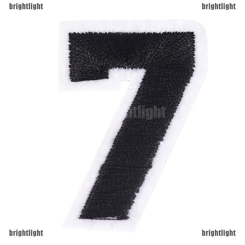 Bộ 10 Quần Áo Sắt Có Số 0-9