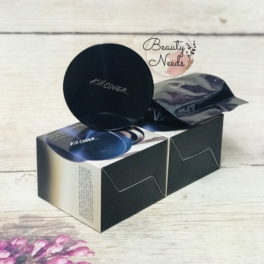 Phấn nước Clio Kill Cover Founwear Cushion All New SPF 50+ Kèm lõi phụ