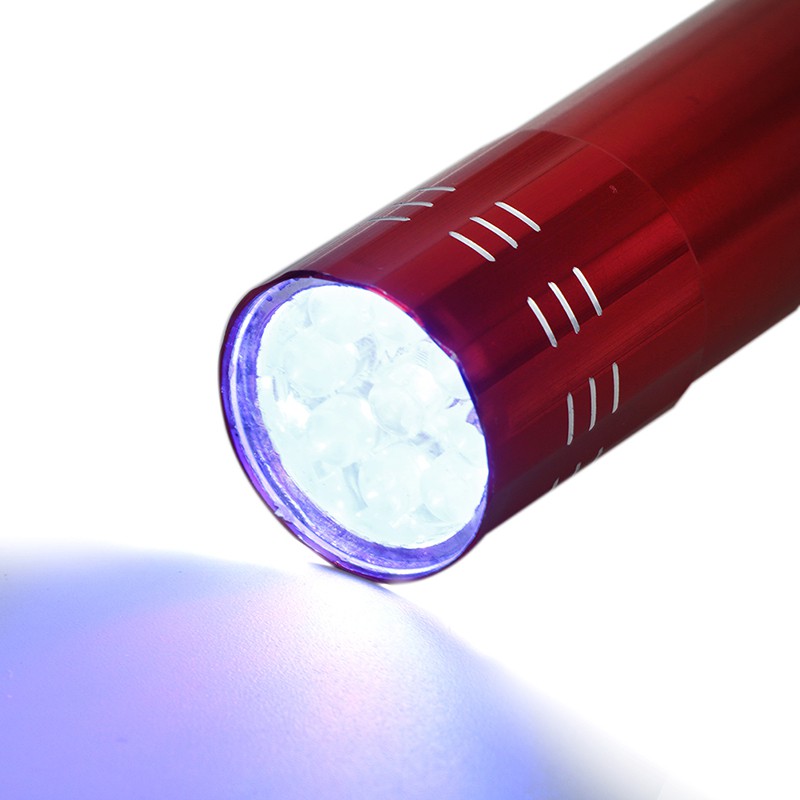 Đèn pin bóng LED chiếu tia UV mini hong khô móng sơn gel sáng bóng
