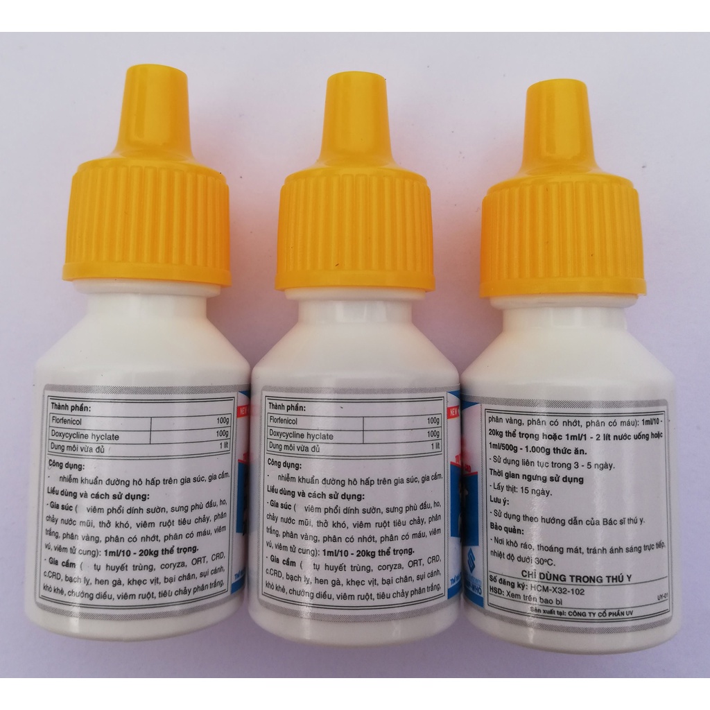 1 lọ Flosal D 10ml Chuyên dùng gia cầm, gà chọi, gà đá, chim cảnh