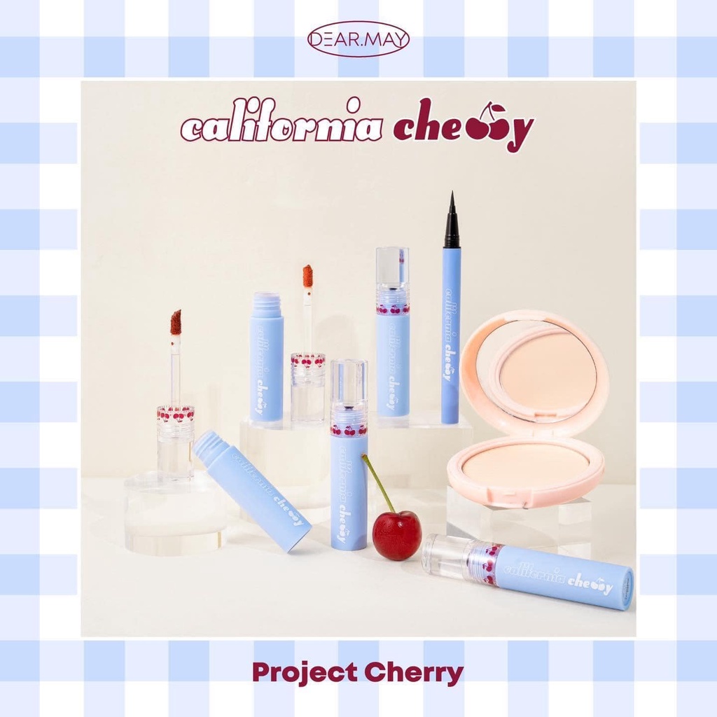 PHẤN PHỦ DẠNG NÉN KIỀM DẦU DEARMAY CALIFORNIA CHERRY SEBUM PACT 12G CHÍNH HÃNG - 10358