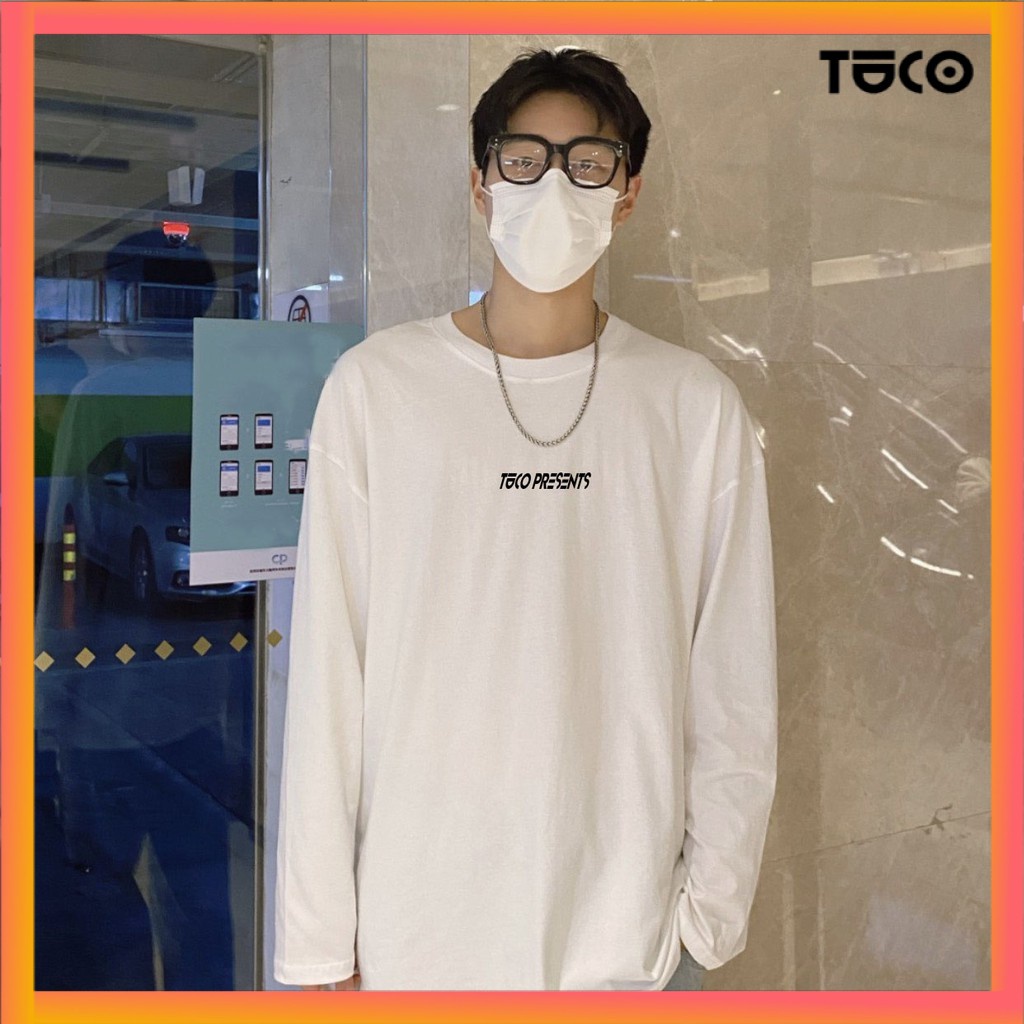 Áo thun DÀI TAY basic TUCO form rộng oversize unisex nam nữ nỉ dày dặn không xù local brand , áo phông cotton tay dài | BigBuy360 - bigbuy360.vn