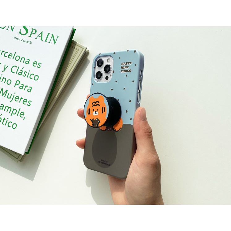 Korea MoMoCase Grips  tiger  Compatible for iPhone All models Samsung