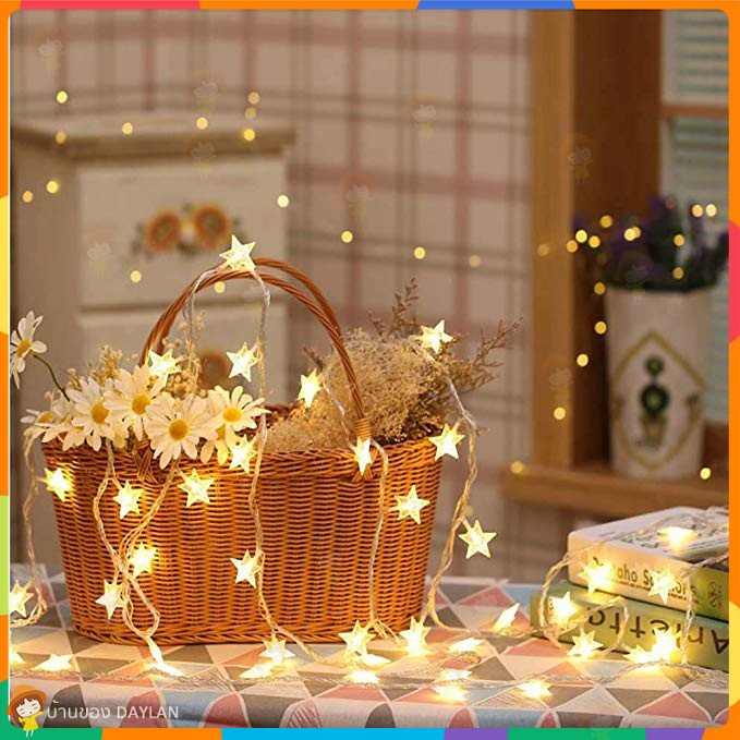 Dây Đèn LED Hình Ngôi Sao Trang Trí Tiệc