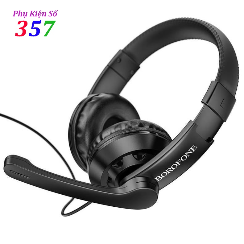 Tai nghe gaming Borofone BO102 tai nghe chụp tai chống ồn dành cho game thủ