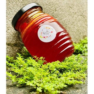 SAFFRON CHÍNH HÃNG-Nhụy hoa nghệ tây ngâm mật ong rừng tự nhiên, tặng kèm thìa gỗ, hạn sử dụng 24 tháng.