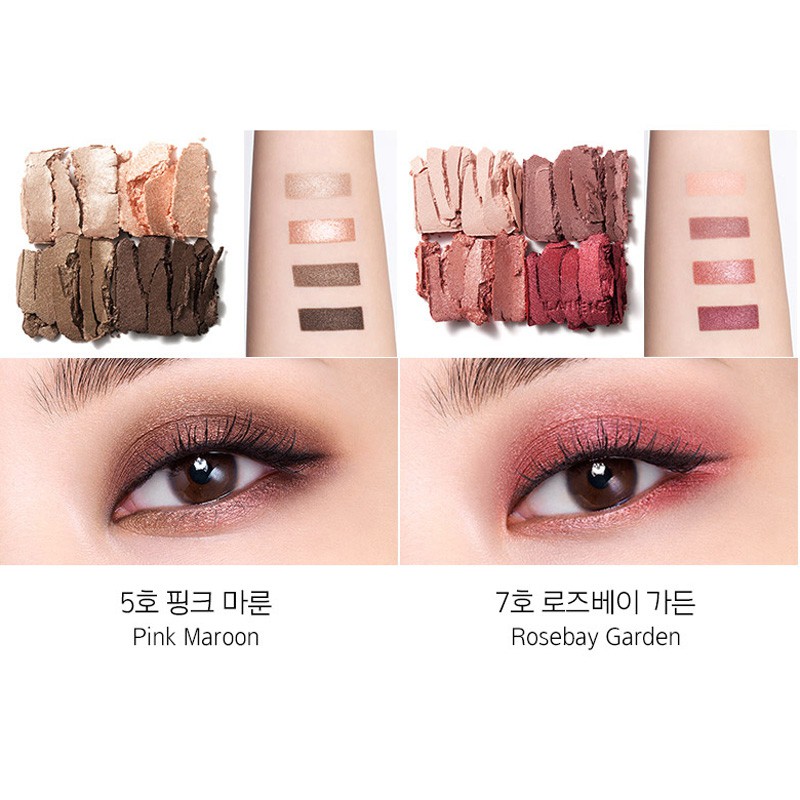 [Hàng mới về] Bảng phấn mắt LANEIGE Ideal Shadow Quad 6g