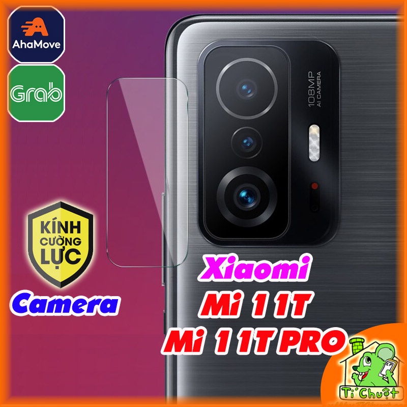 [Ảnh Thật] Kính CL chống trầy Camera Xiaomi Mi 11T/ 11T PRO Cường Lực 2.5D
