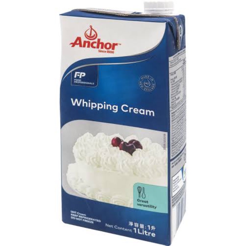 Kem tươi whipping cream Tatua/ AnChor 1L