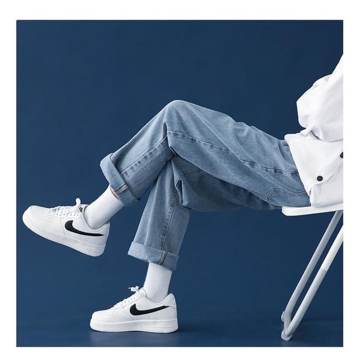 ( jean dày) Quần jean nam - baggy trơn xám jean cao cấp - phong cách riêng biệt